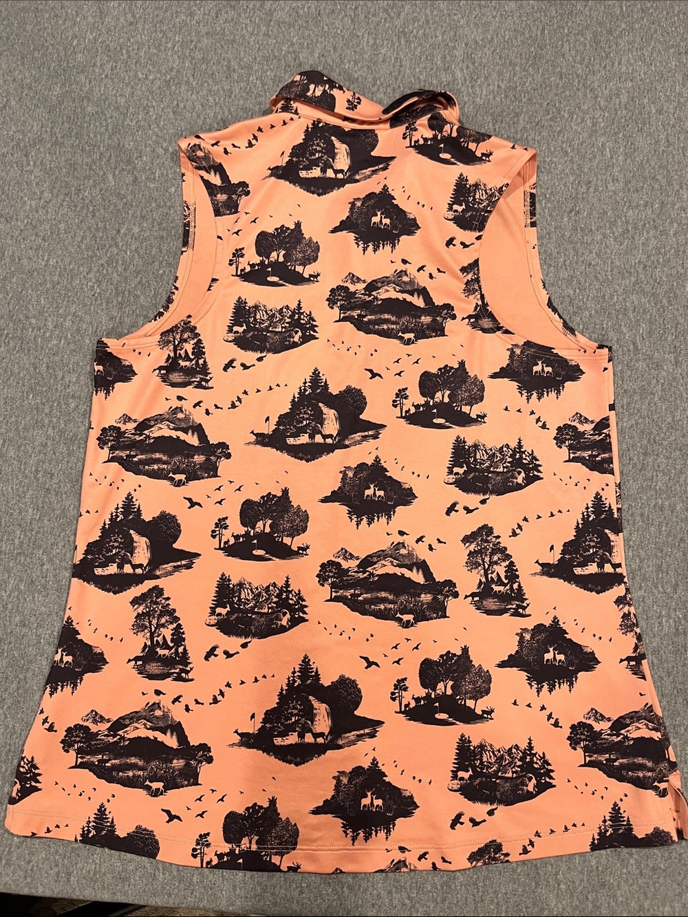 Nike Dri-Fit collared tank top. Size medium. - Picture 6 of 12